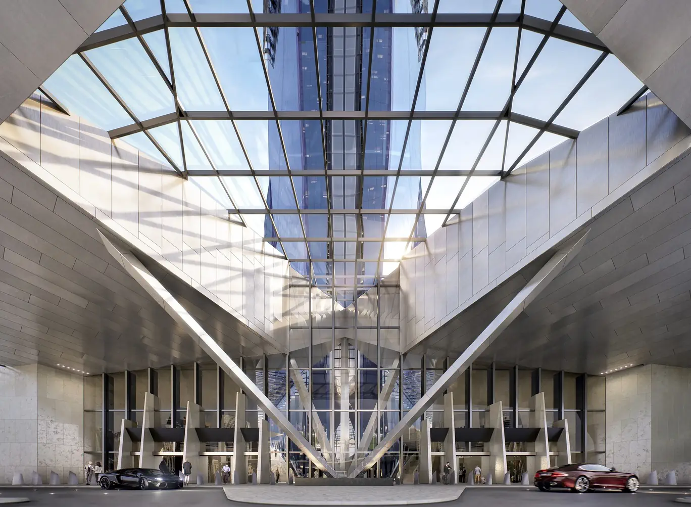 Merdeka 118 entrance artist impression